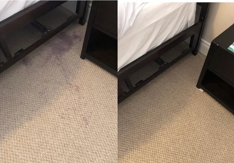 Wine stain removal