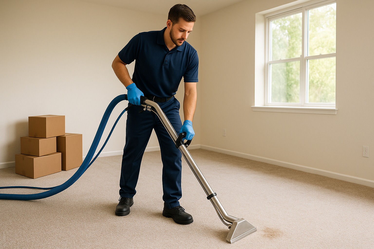 Move out carpet cleaning service